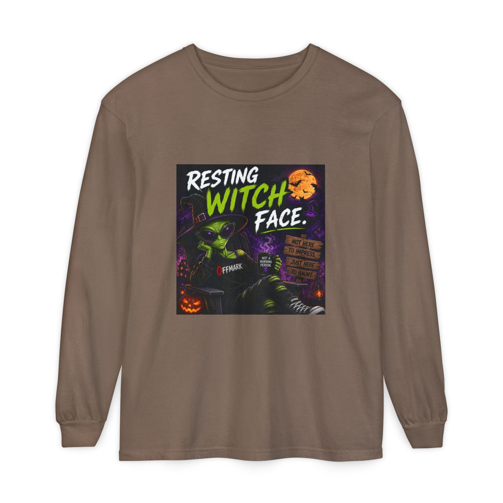 Unisex Garment-dyed Long Sleeve T-Shirt