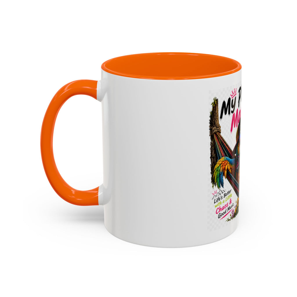 Remix the Parrot "My Playlist Made me do it" Coffee Mug