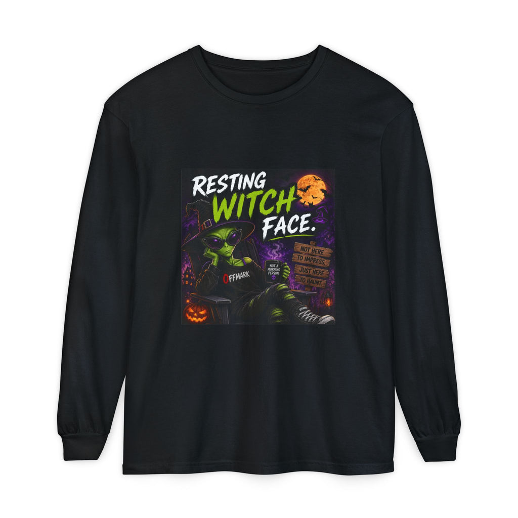 Unisex Garment-dyed Long Sleeve T-Shirt