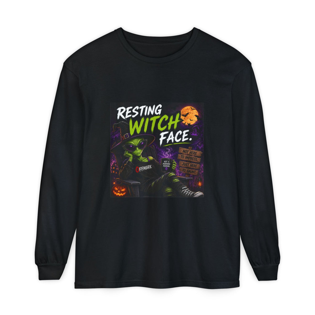 Unisex Garment-dyed Long Sleeve T-Shirt