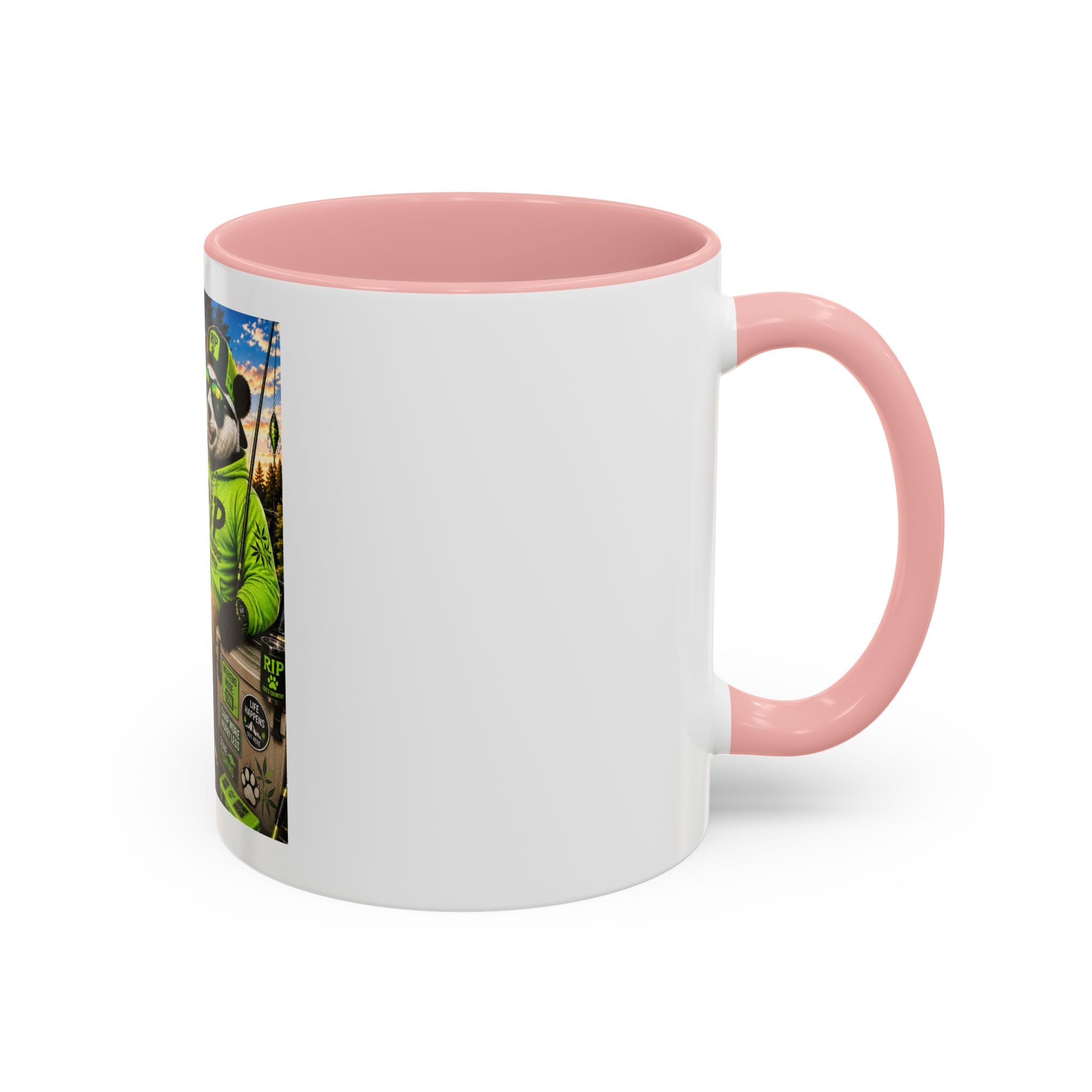 "Runs in Paradise" Coffee Mug — RIP The Panda Bear