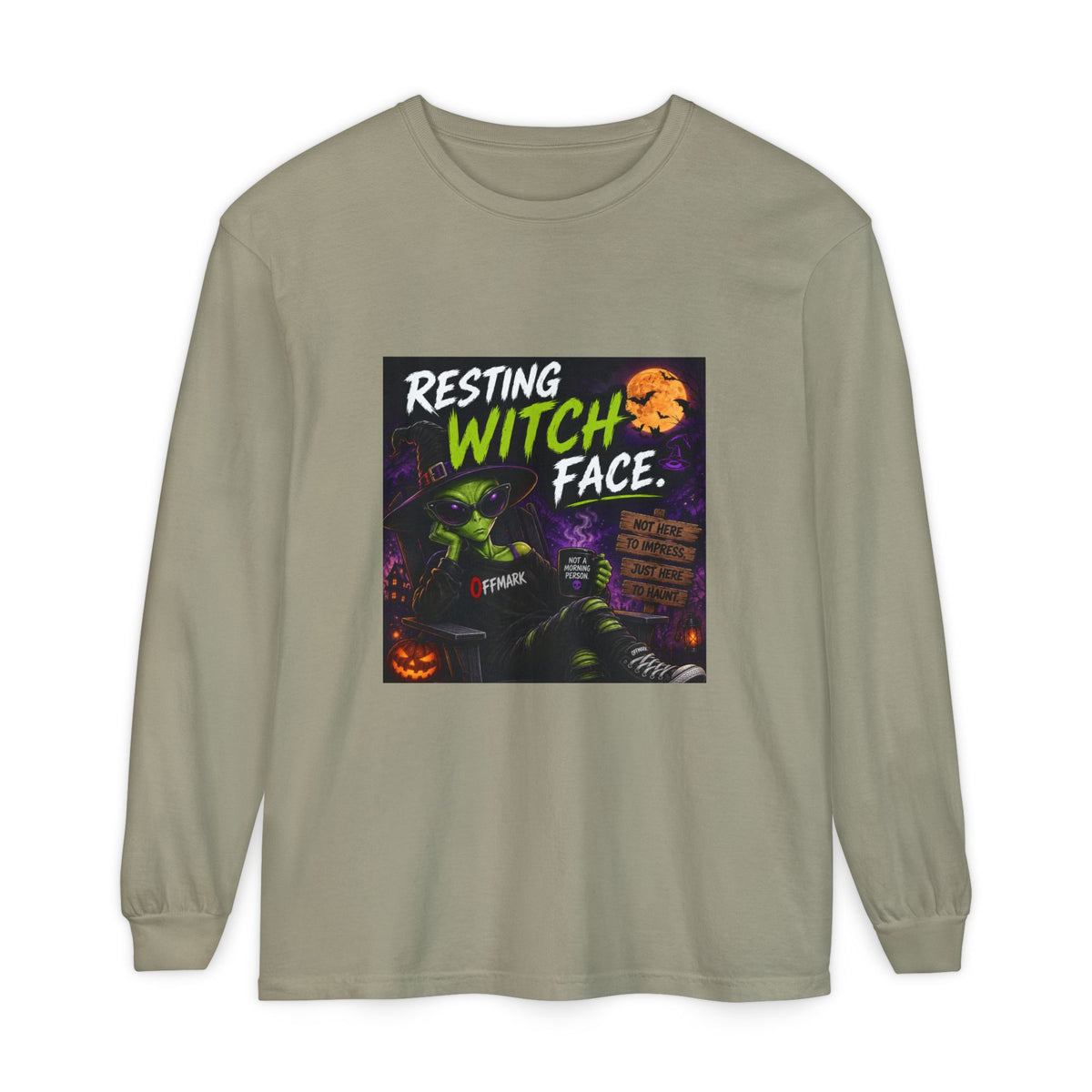Unisex Garment-dyed Long Sleeve T-Shirt
