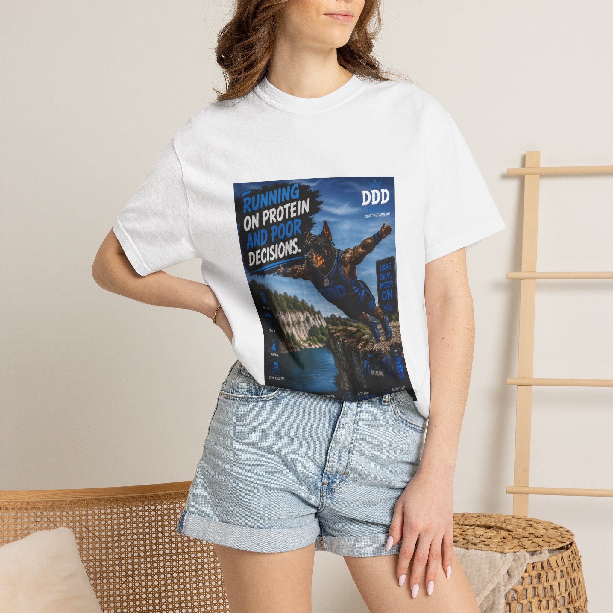 Running On Protein T-Shirt — DDD