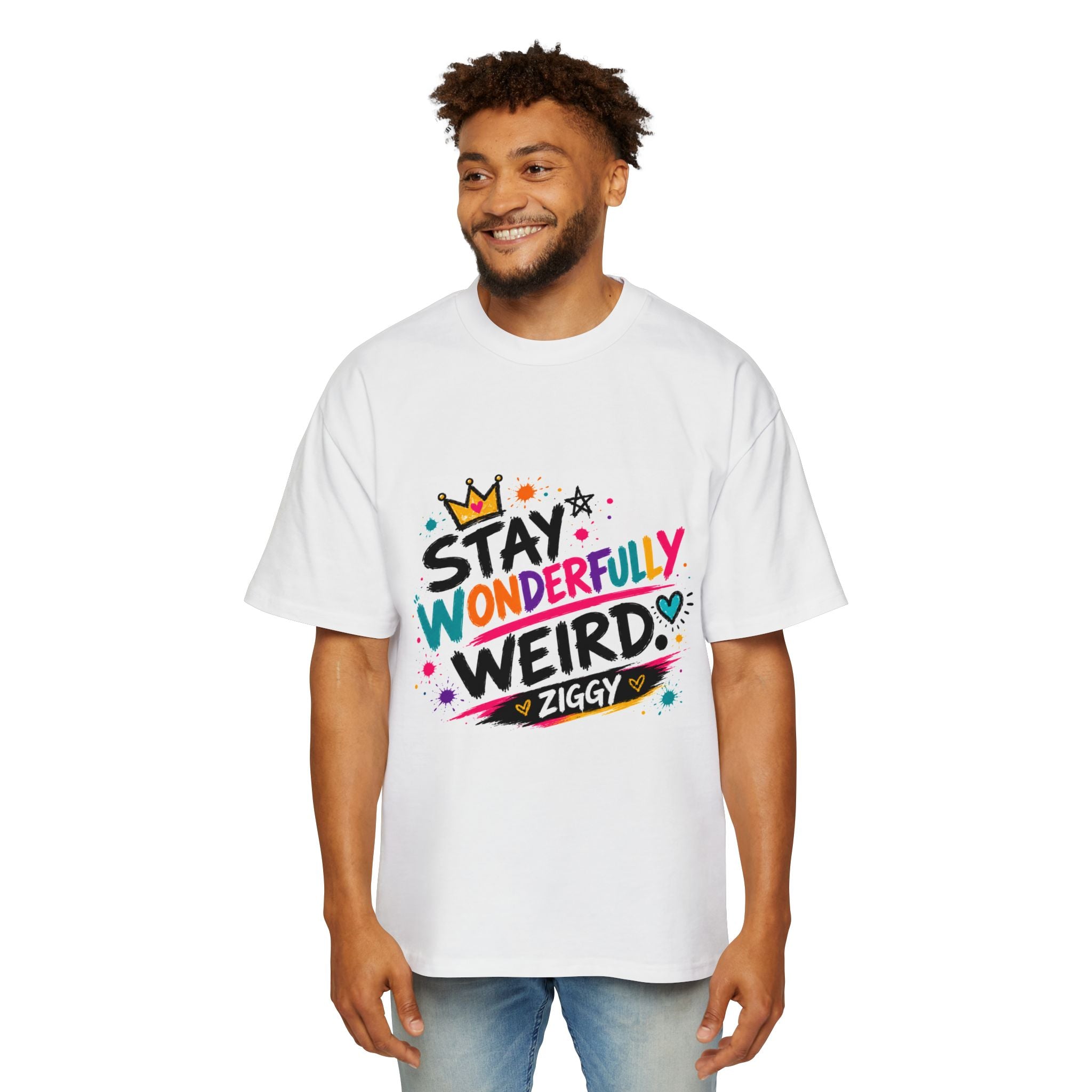Stay Wonderfully Weird T-Shirt — Ziggy the Raccoon