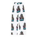 Kids Lounge Pants — Ziggy Neon Raccoon All-Over Print