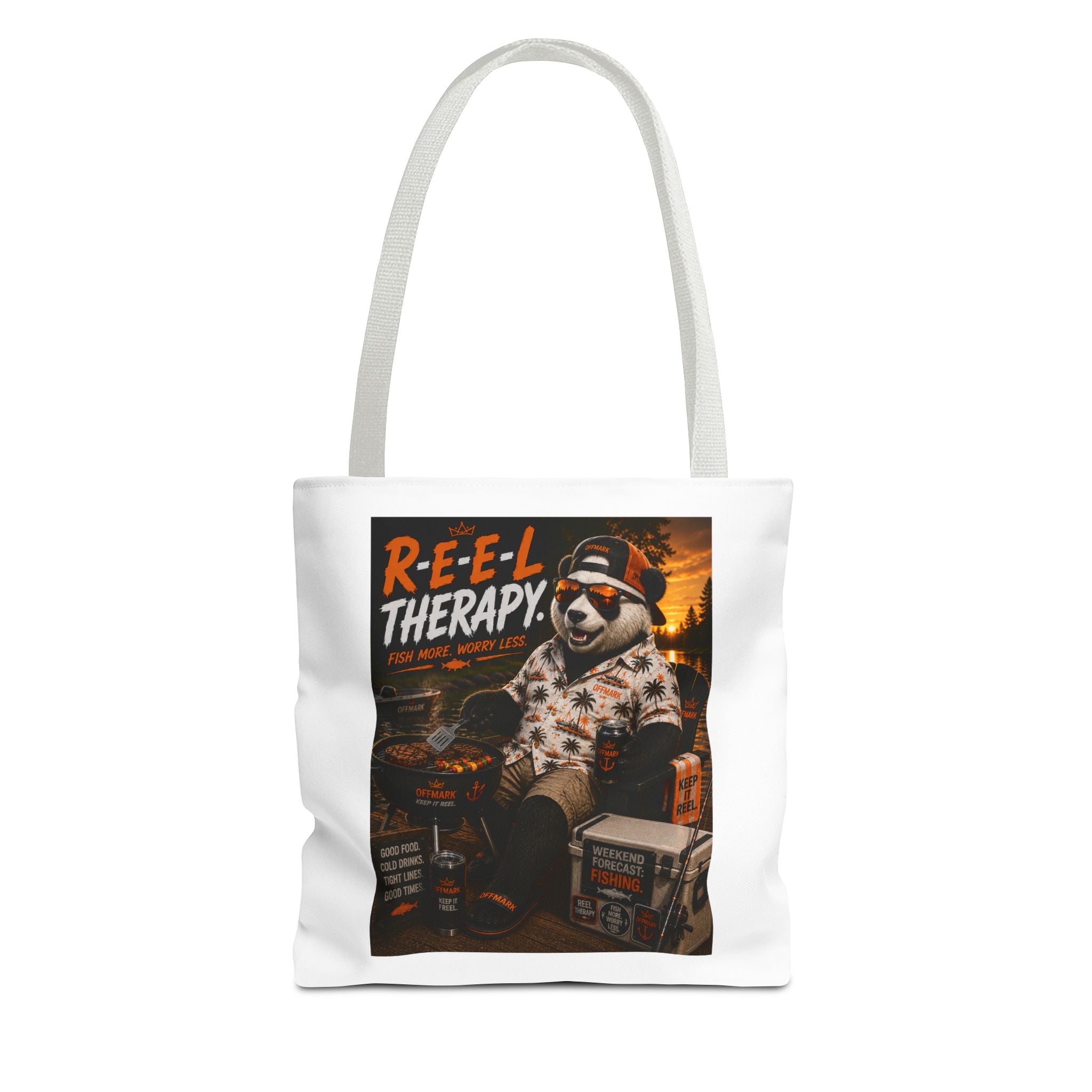 "Reel Therapy" RIP the Panda Bear Tote