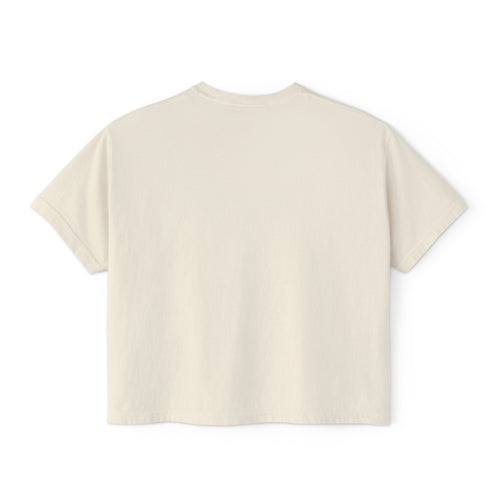 It’s Time to Leave This Planet Graphic Tee — Women’s Boxy Crop Top