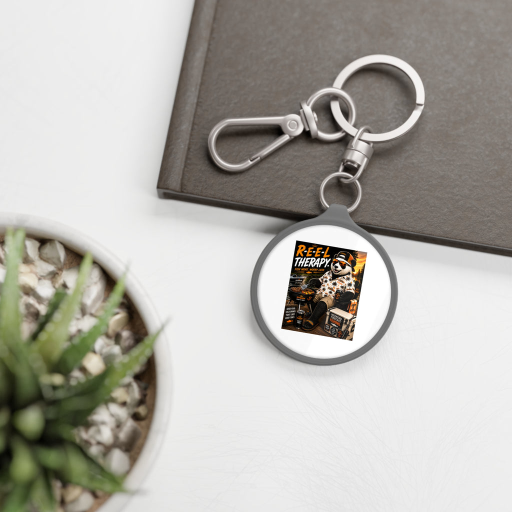 RIP the Panda Bear "Reel Therapy" Keychain