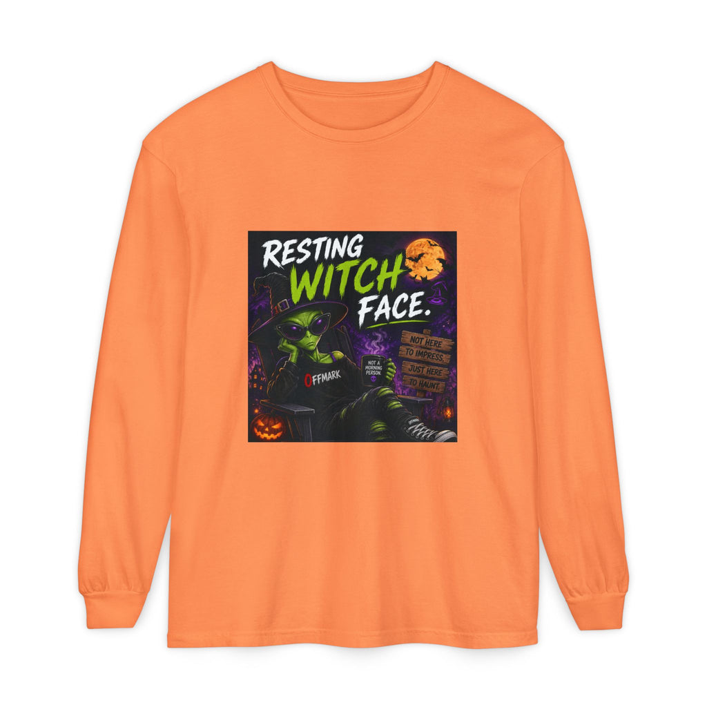 Unisex Garment-dyed Long Sleeve T-Shirt