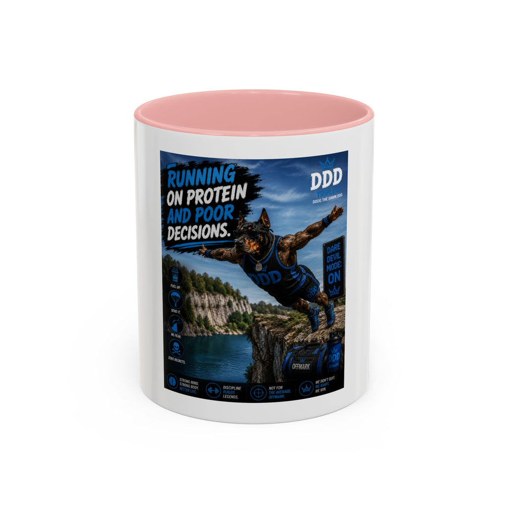 Running on Protein Coffee Mug  DDD