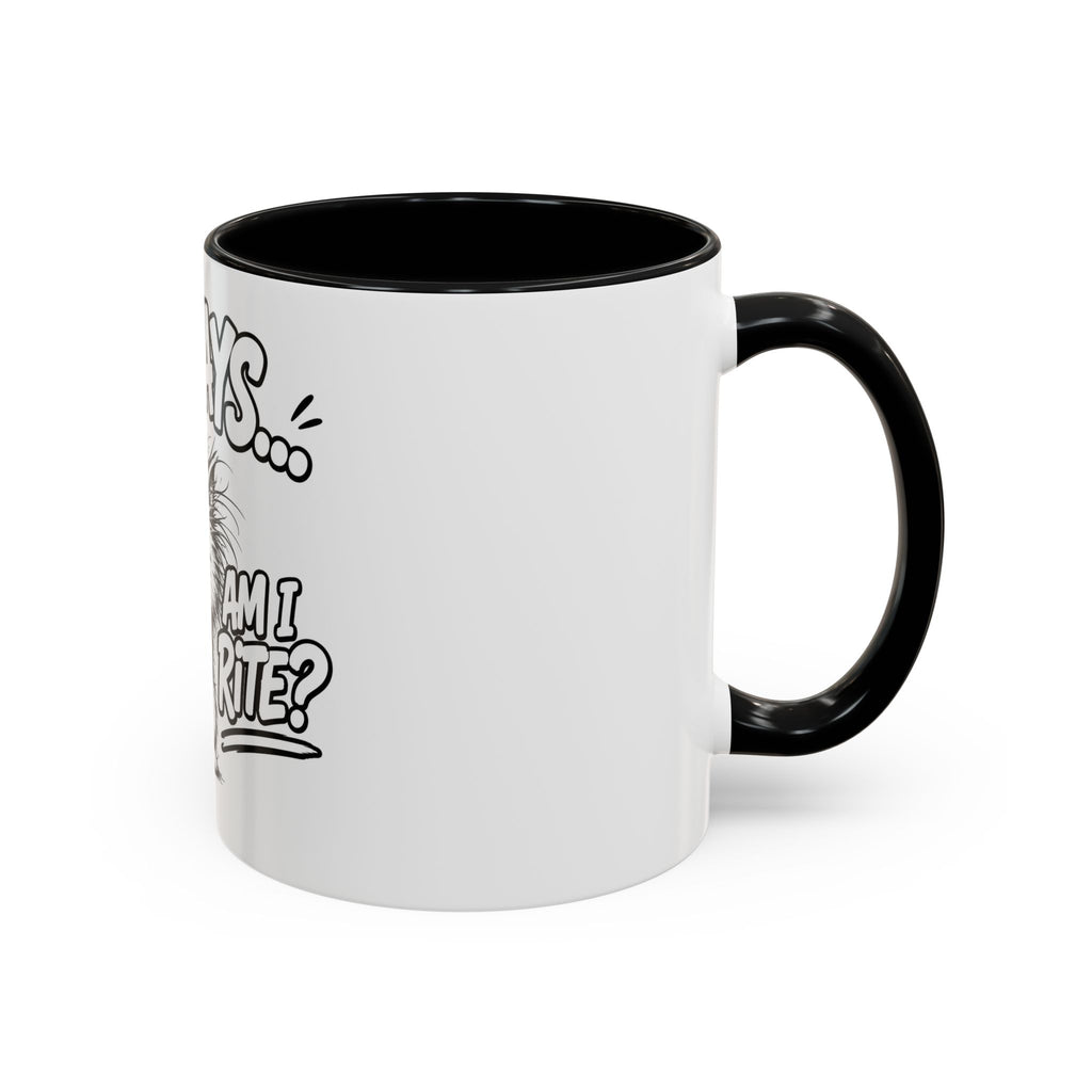Mondays... Am I Rite? Grumpy Cat Accent Coffee Mug