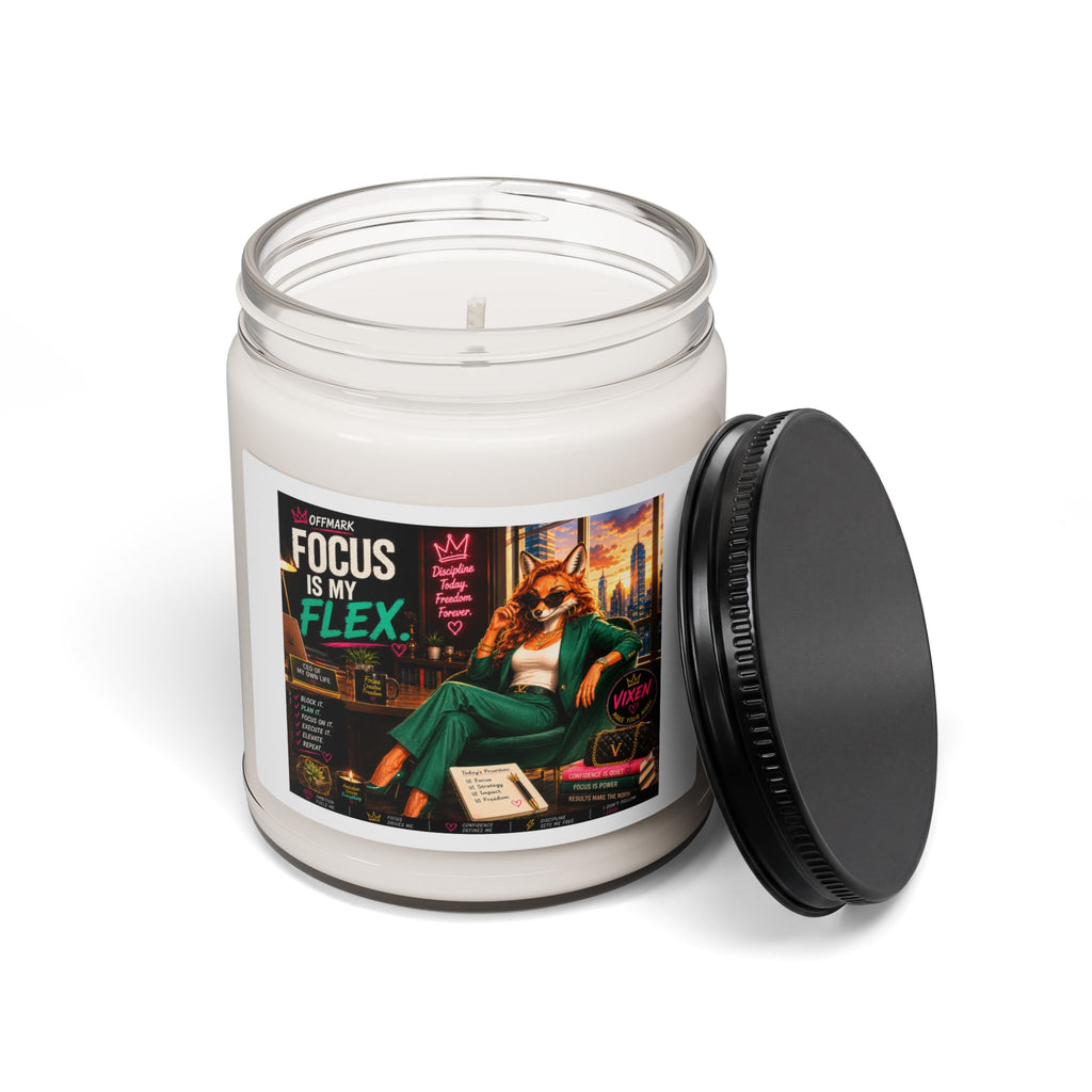 Vixen the Bossy Foxxy-Focus Is My Flex Soy Candle