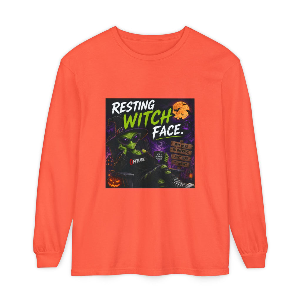 Unisex Garment-dyed Long Sleeve T-Shirt
