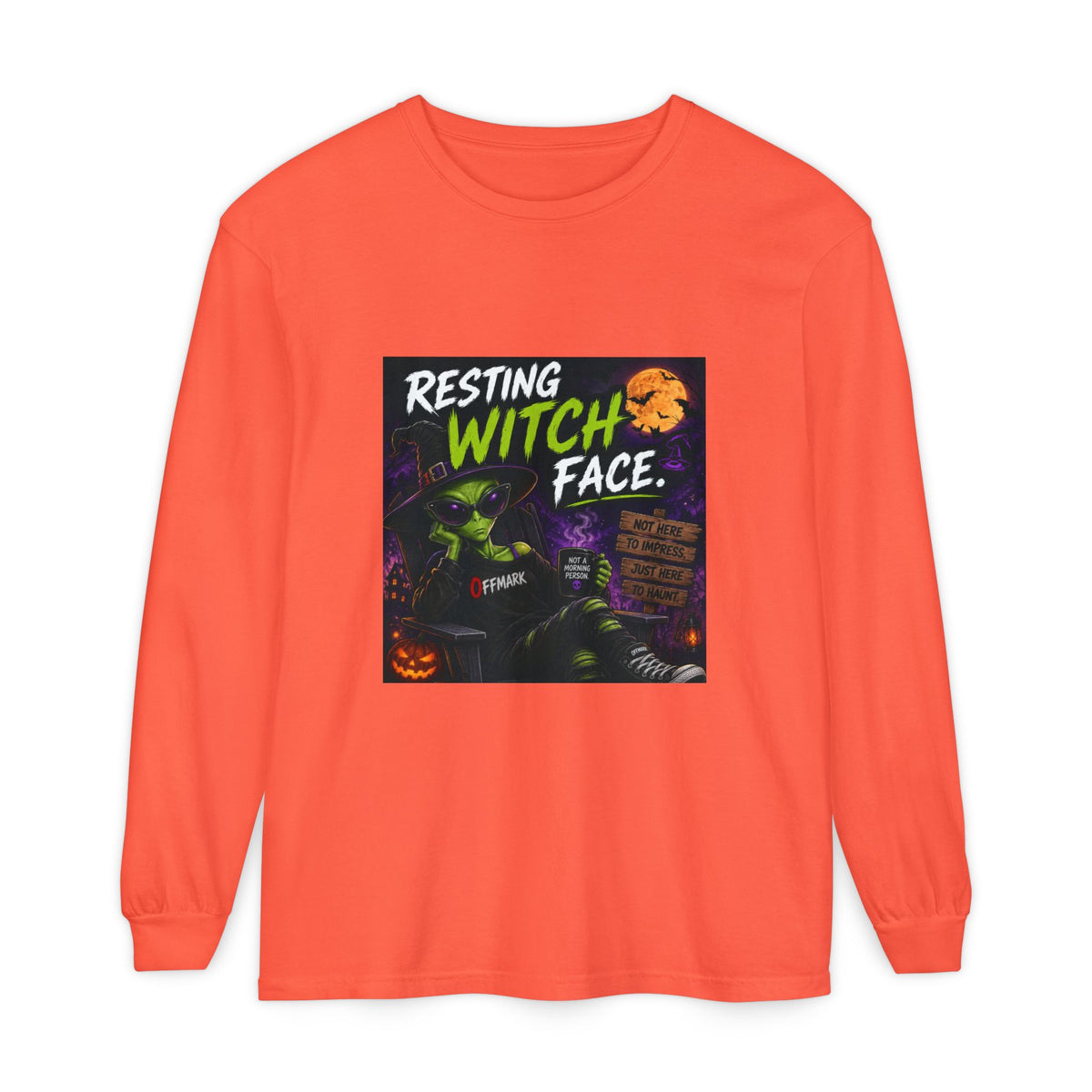 Unisex Garment-dyed Long Sleeve T-Shirt