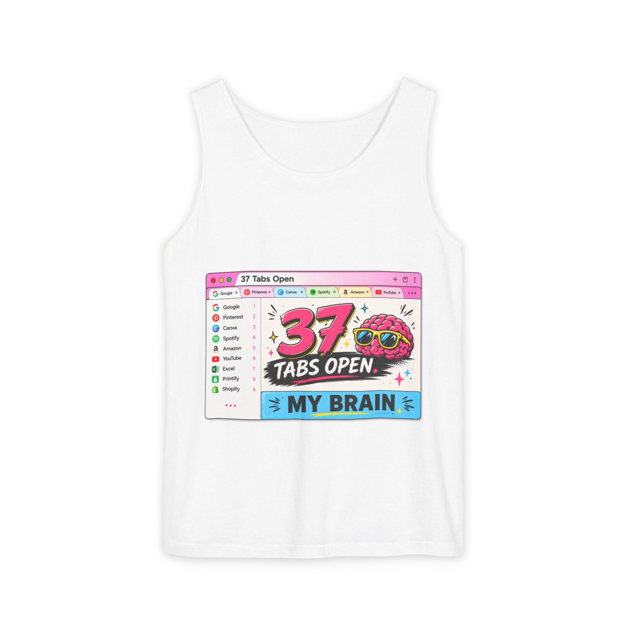 37 Tabs open Tank