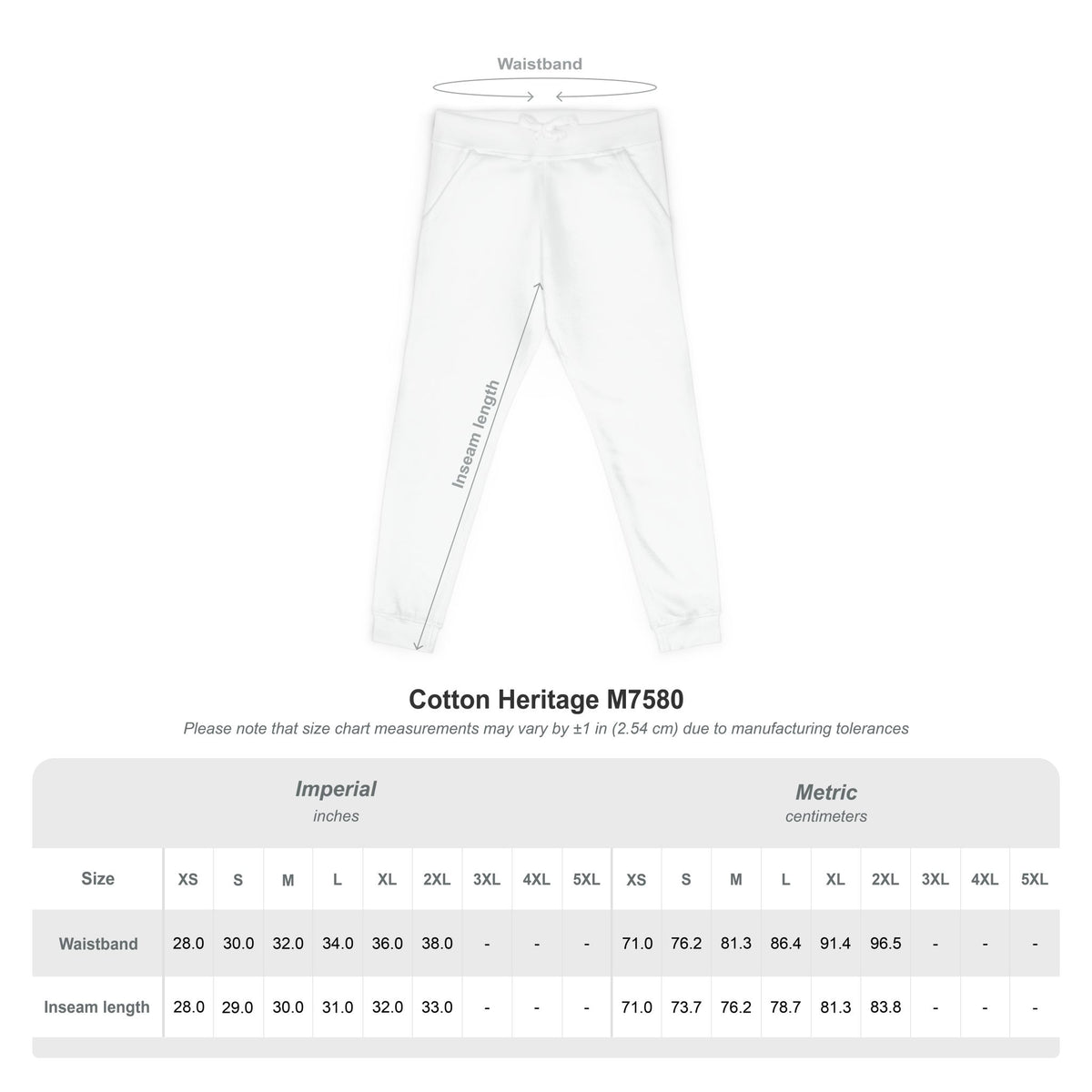 Embroidered White Fleece Sweatpants – Blue and black Patch Logo Joggers