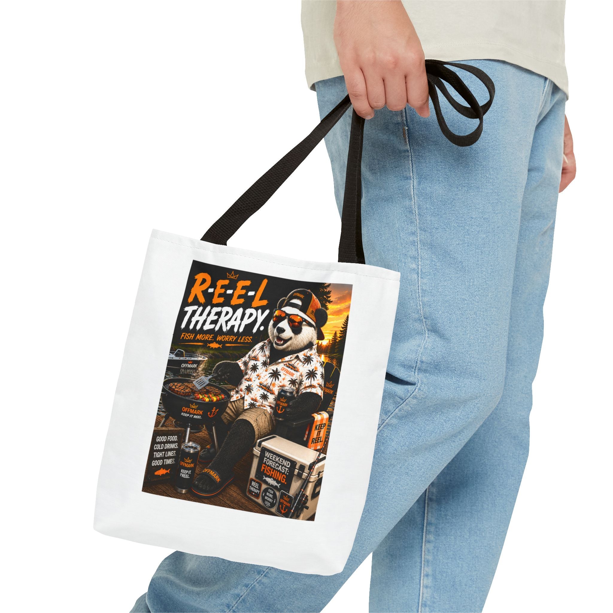 RIP the Panda Bear "Reel Therapy" Tote