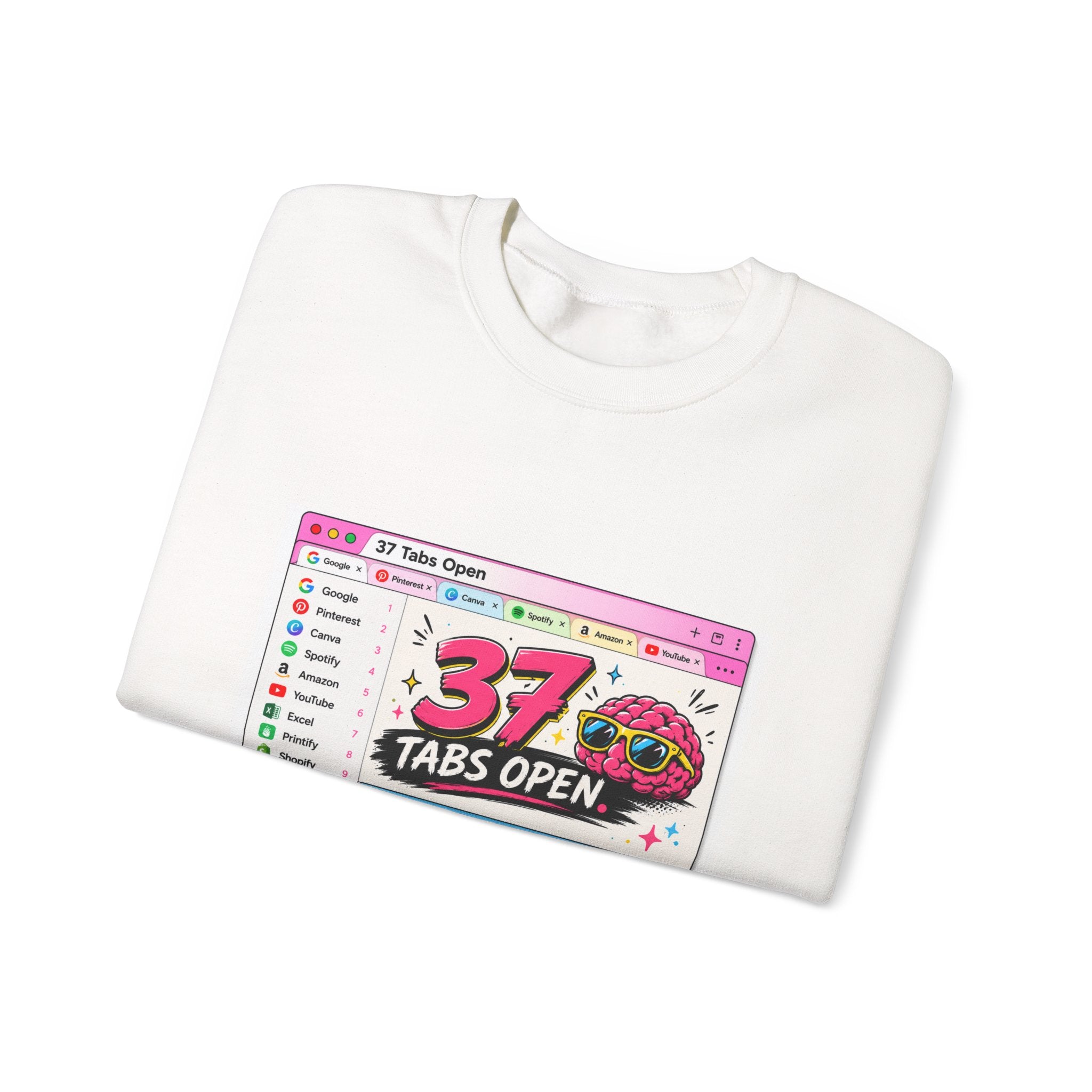 “37 Tabs Open” Sweatshirt
