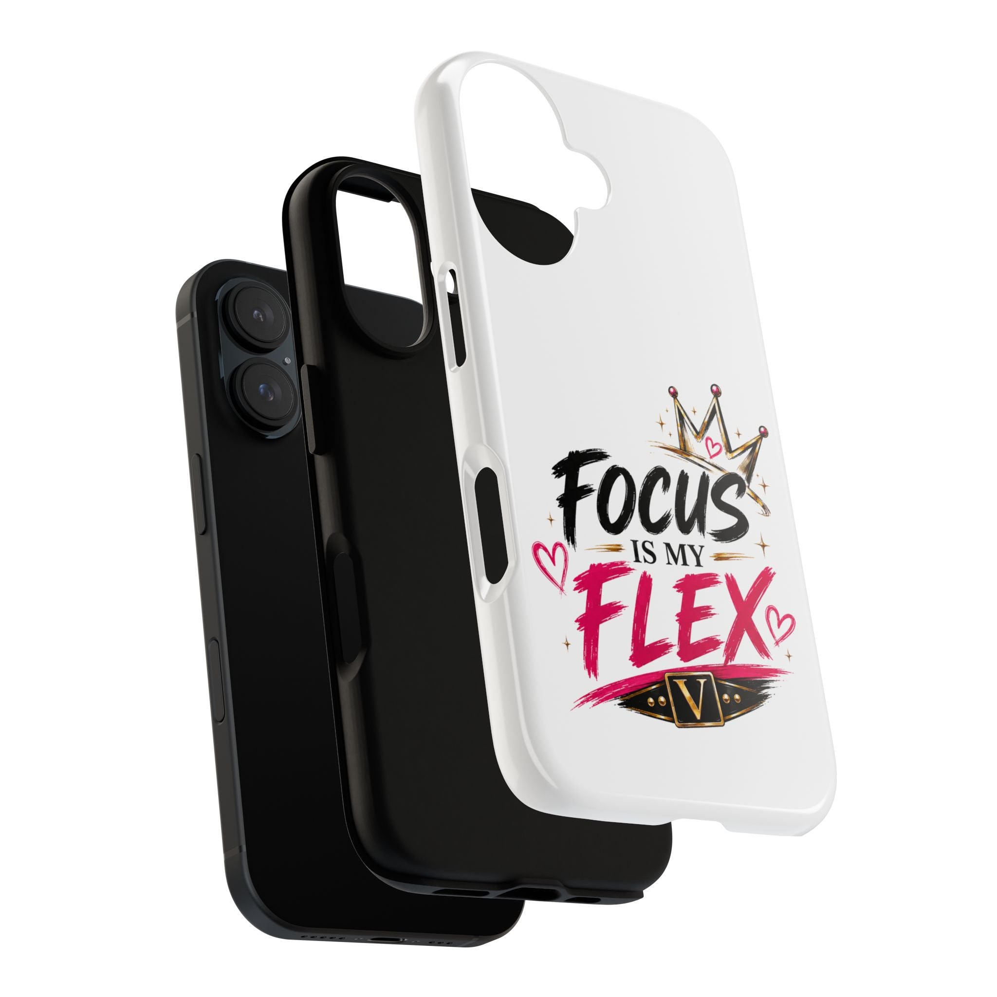 "Focus Is My Flex" Phone Case; Vixen the Foxxy Boss