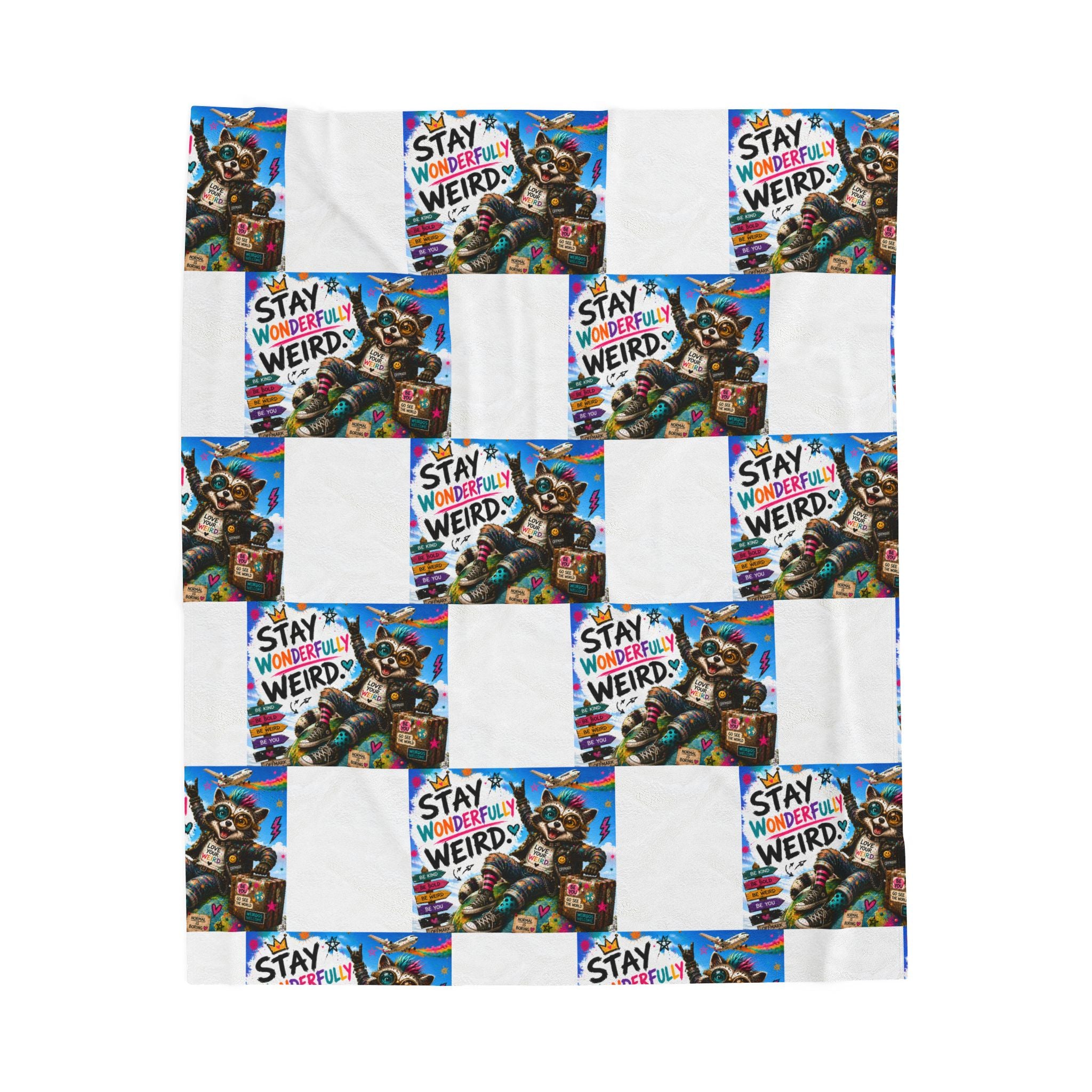 Ziggy the Raccoon Blanket