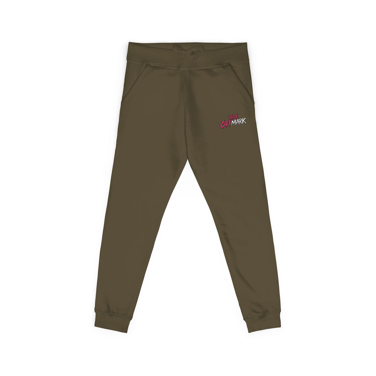 Embroidered Floral Lounge Sweatpants — Pink logo Cozy Joggers