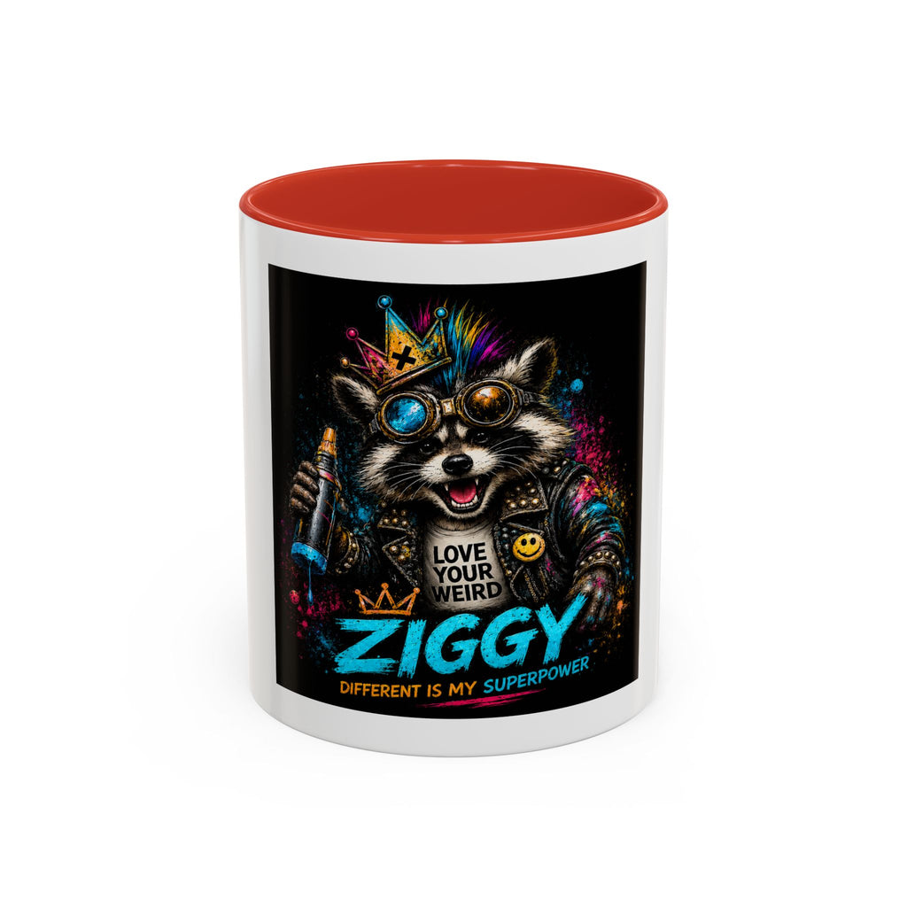 Coffee Mug — Ziggy Raccoon 'Love Your Weird'