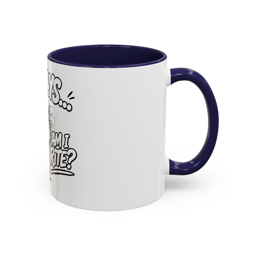 Mondays... Am I Rite? Grumpy Cat Accent Coffee Mug