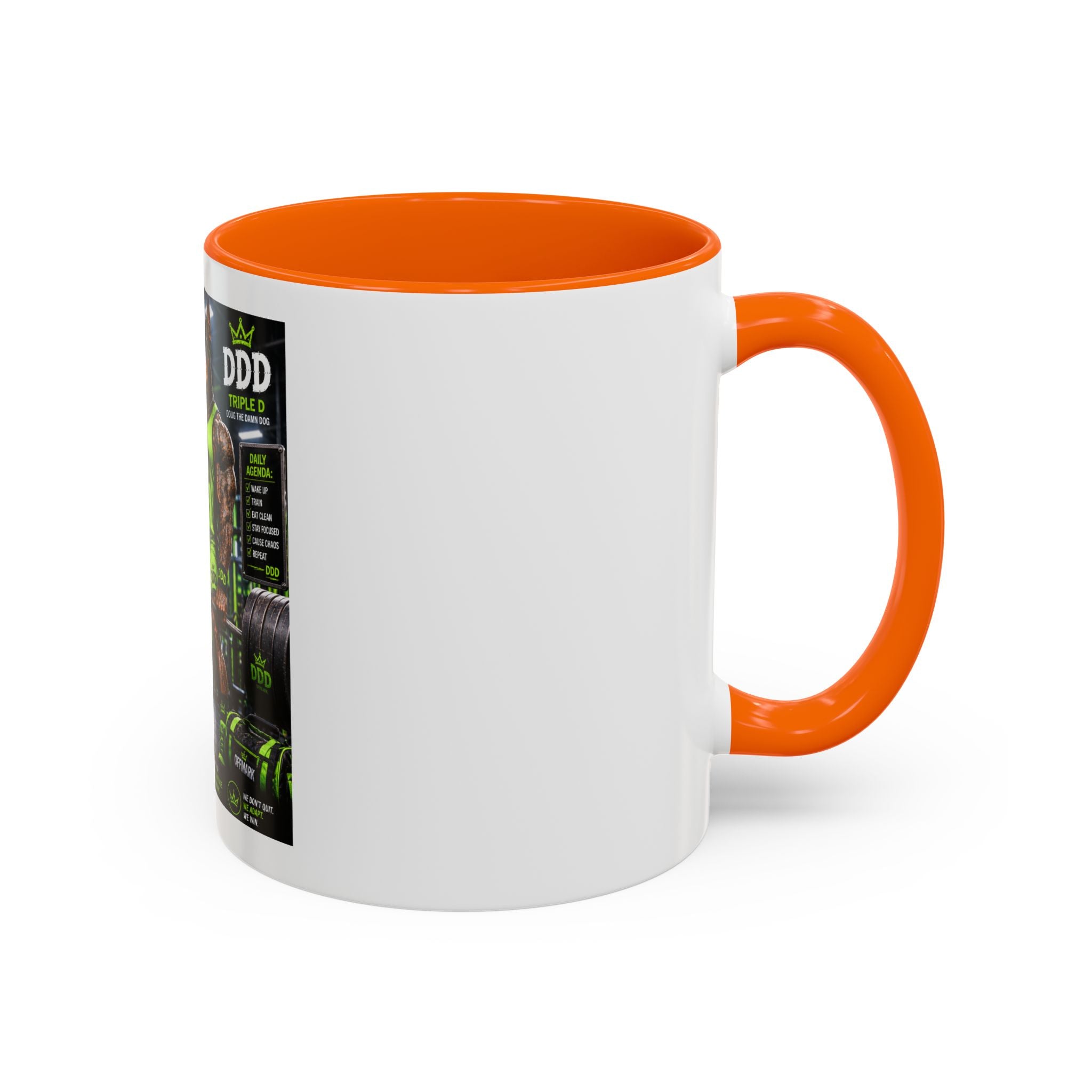 DDD (Doug the Damn Dog) "I Lift Things On Purpose" Coffee Mug