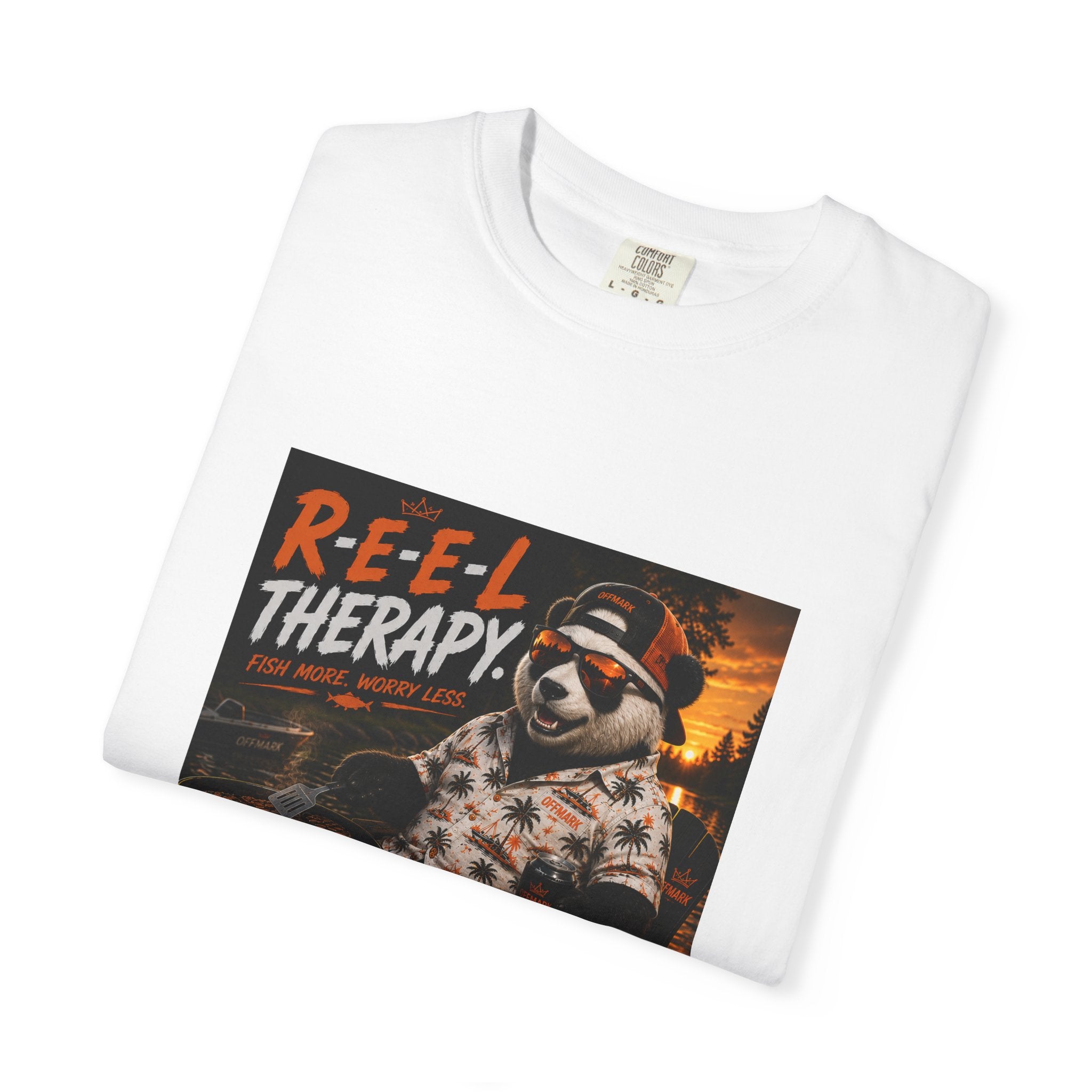 Reel Therapy Fishing T-Shirt – RIP the Panda Bear