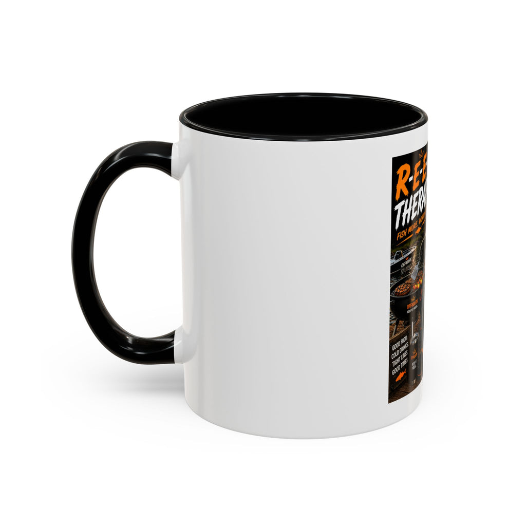 RIP the Panda Bear "R-E-E-L Therapy" Mug
