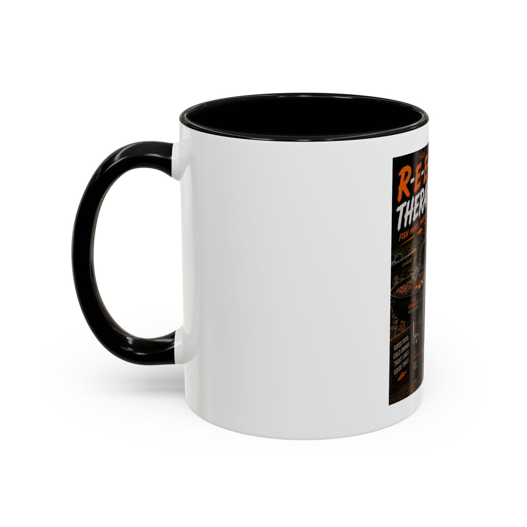 "R-E-E-L Therapy" Fishing RIP the Panda Bear Mug