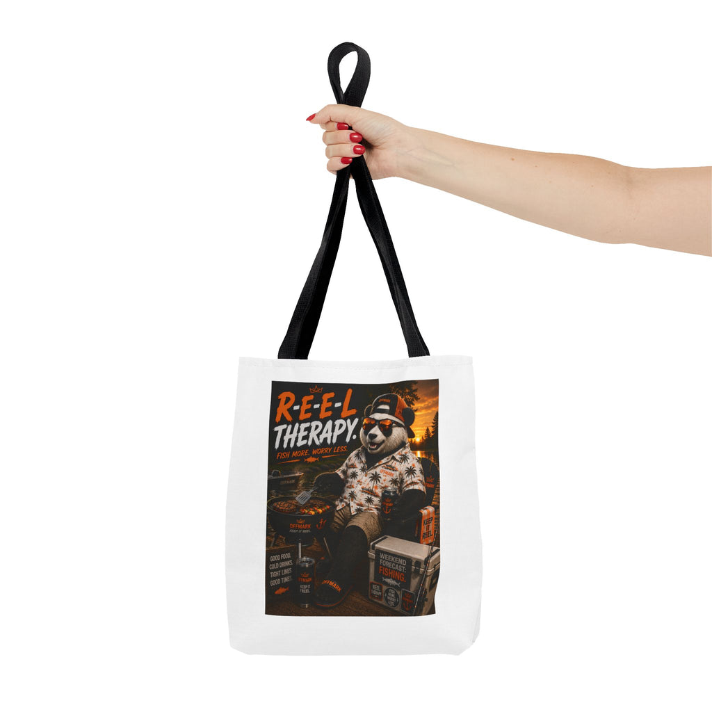 "Reel Therapy" RIP the Panda Bear Tote