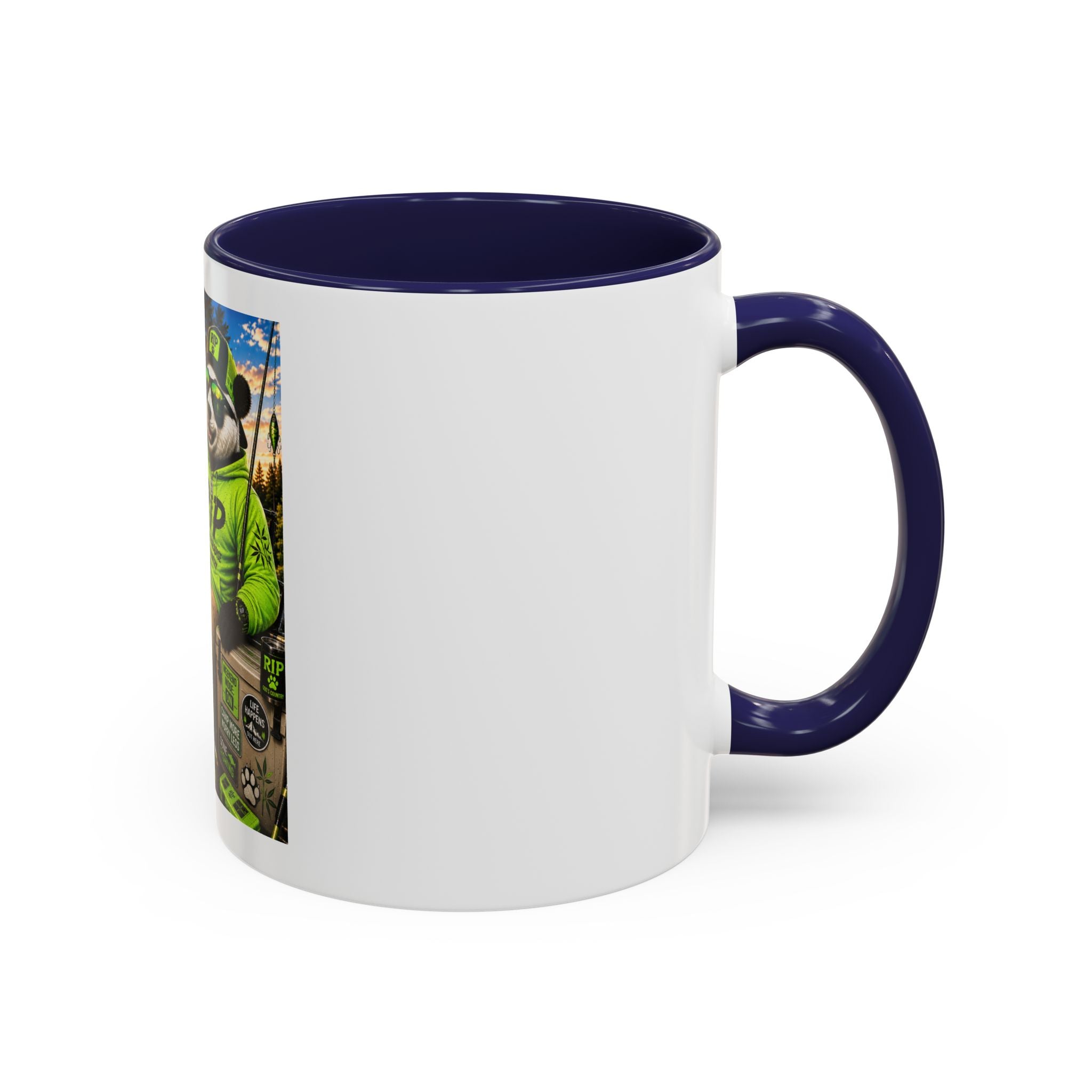 "Runs in Paradise" Coffee Mug — RIP The Panda Bear
