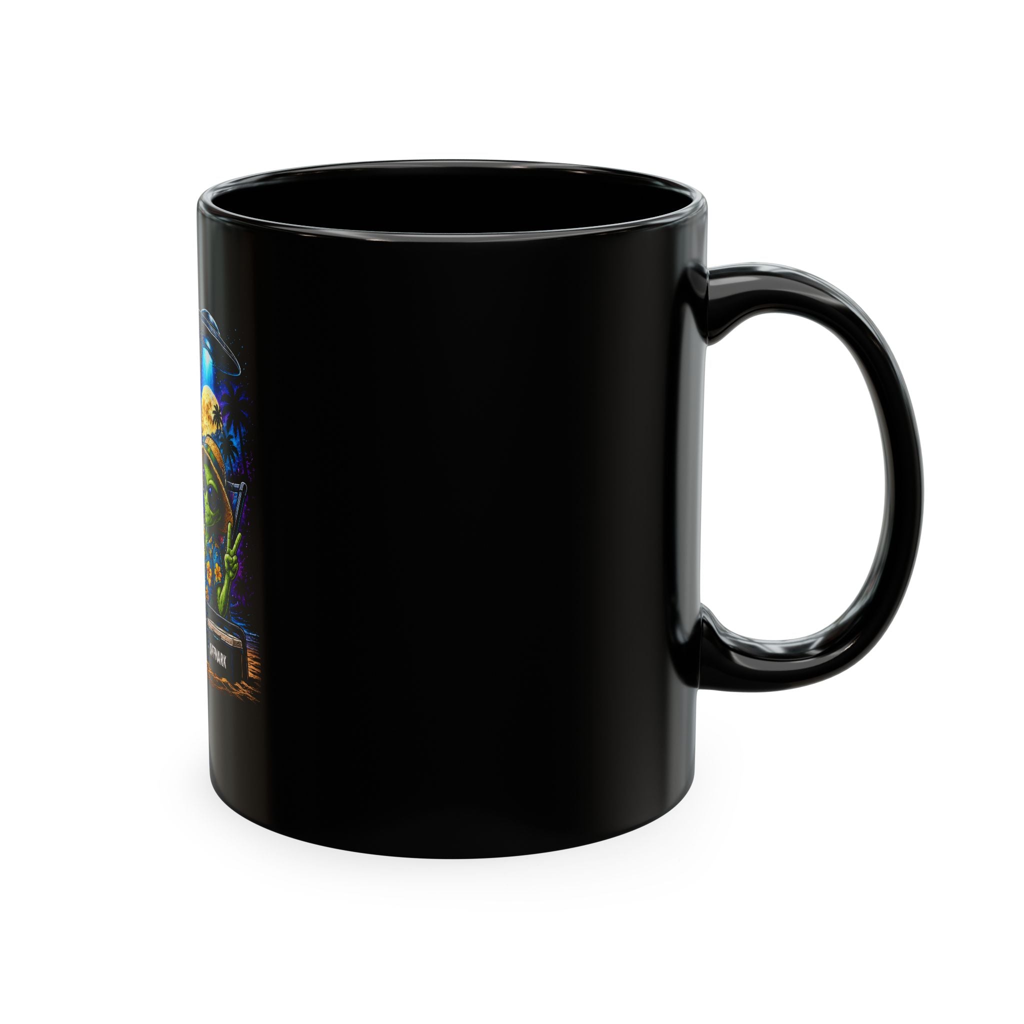 Alien Vacation Coffee Mug – "My Next Vacation Is Off This Planet" Ceramic Travel Gift