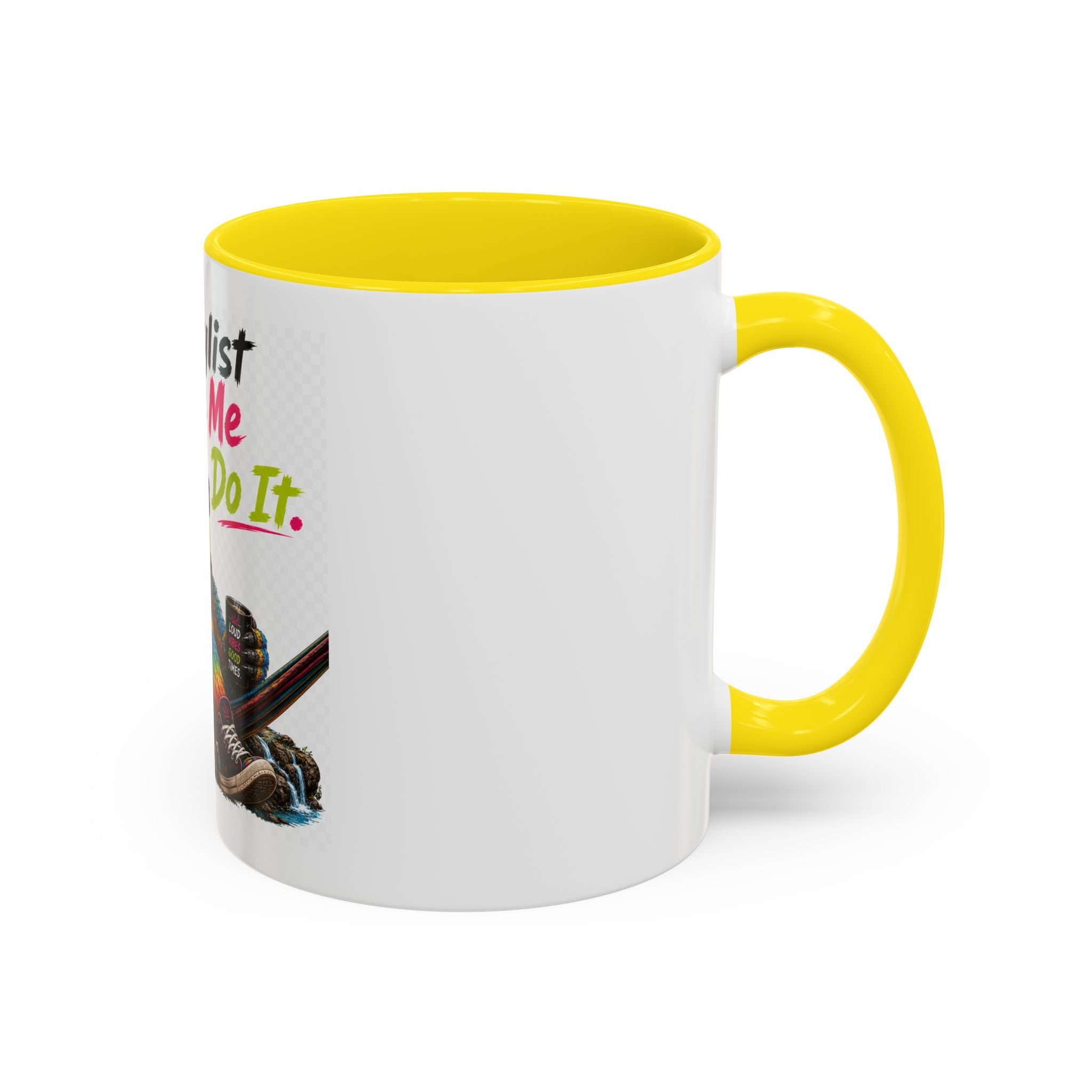 Remix the Parrot "My Playlist Made me do it" Coffee Mug