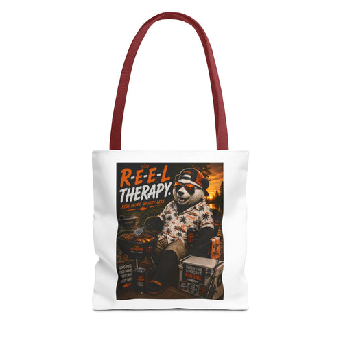 "Reel Therapy" RIP the Panda Bear Tote