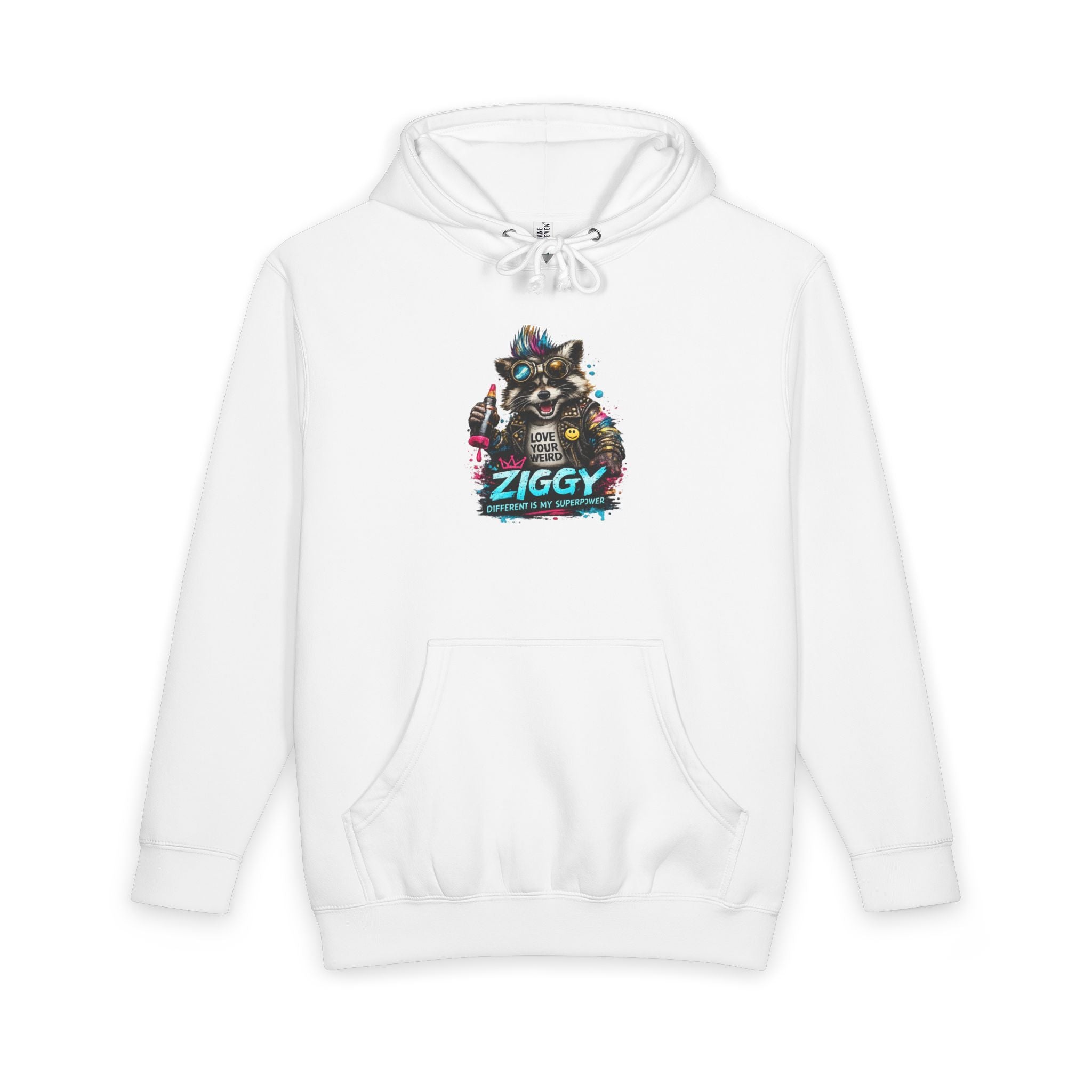 Ziggy Raccoon Graphic Hoodie