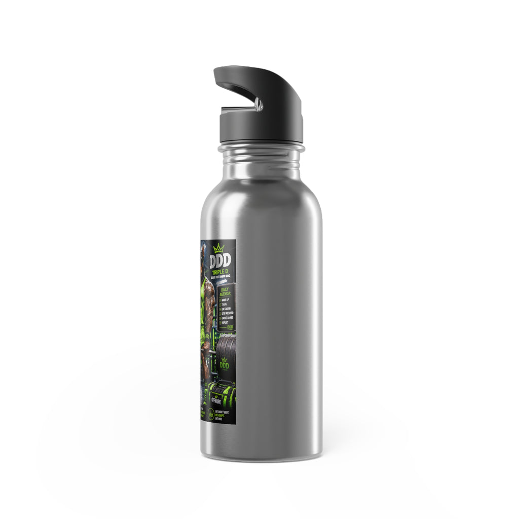 DDD (Doug the Damn Dog) "I Lift Things For A Purpose" Water bottle