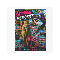 RIP the Panda Bear- "Catching Memories" Car Magnet