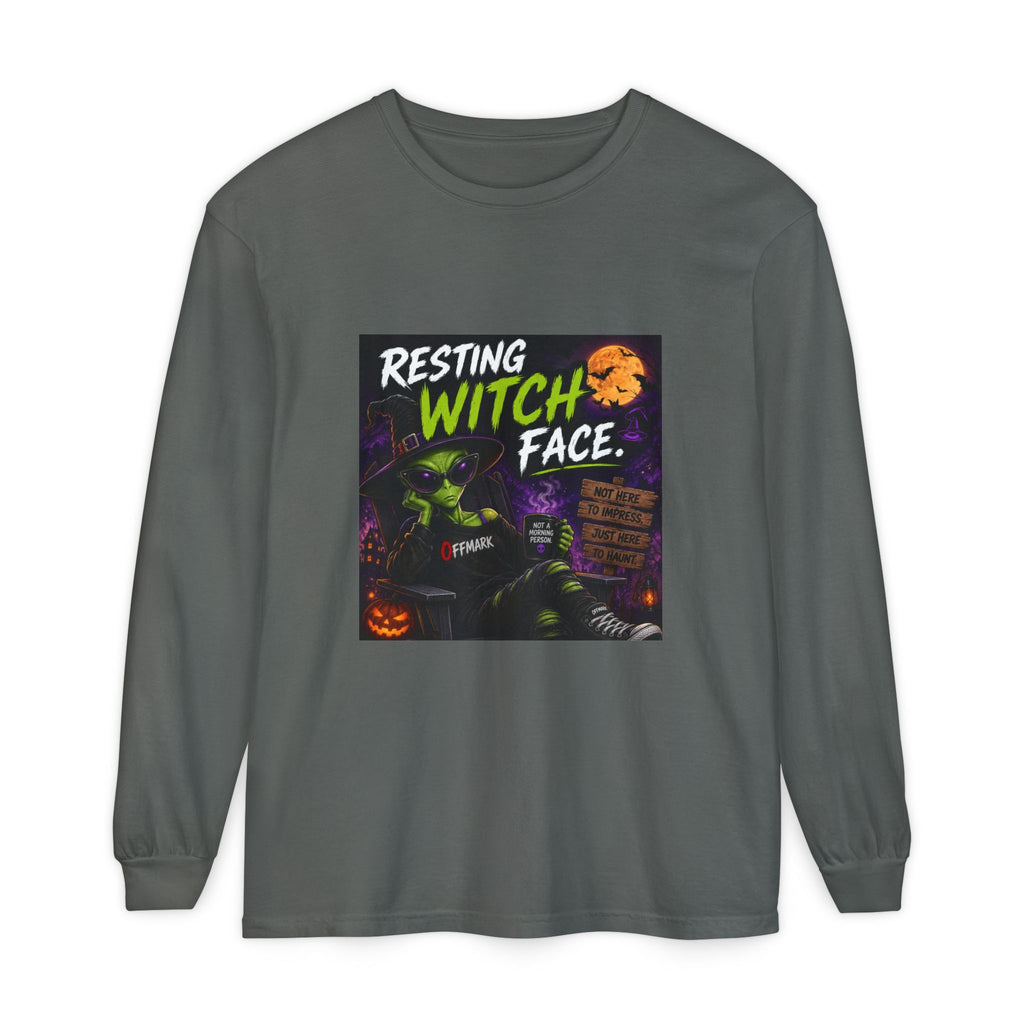 Unisex Garment-dyed Long Sleeve T-Shirt