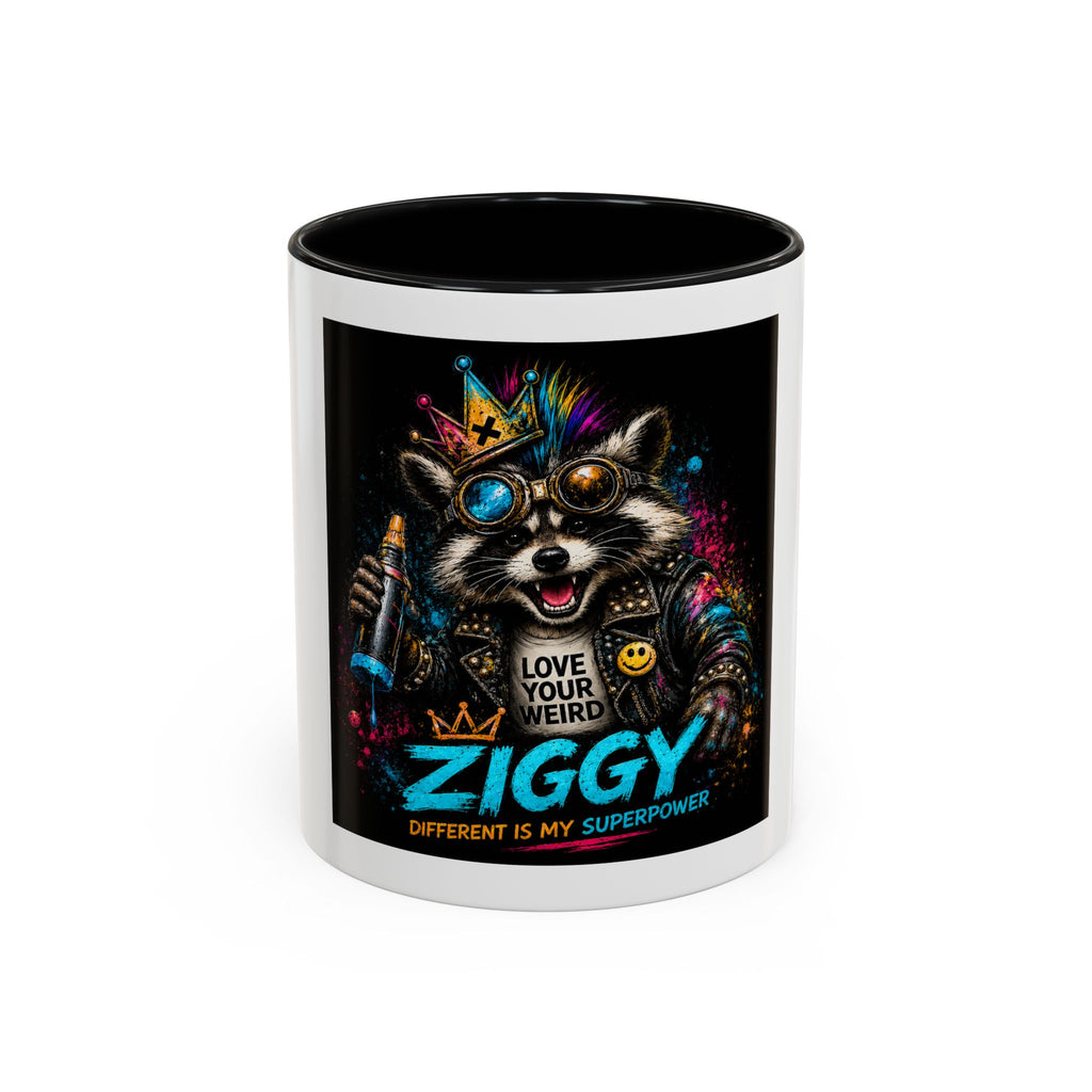 Coffee Mug — Ziggy Raccoon 'Love Your Weird'