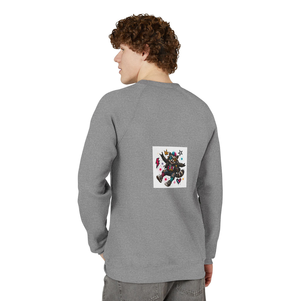 "Normal Is Never My Goal" Sweatshirt -Ziggy the Raccoon