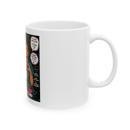 Nurse Appreciation Ceramic Mug – “I’m Not Just A Nurse, I’m A Nurse Who Saves Lives” Coffee Cup