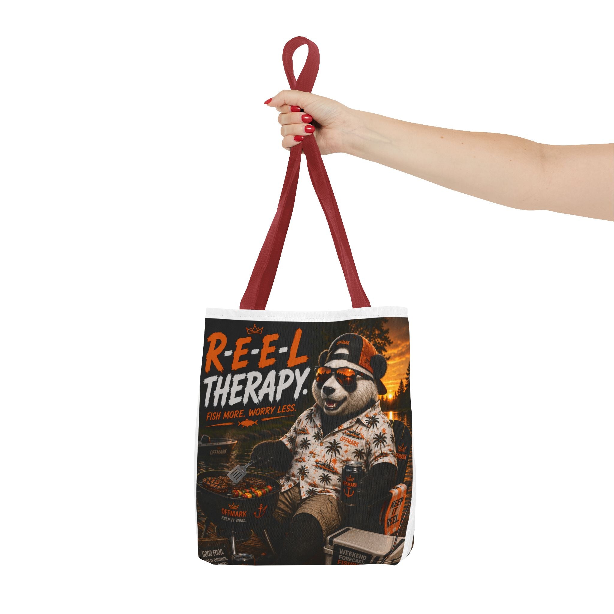 "Reel Therapy" RIP the Panda Tote